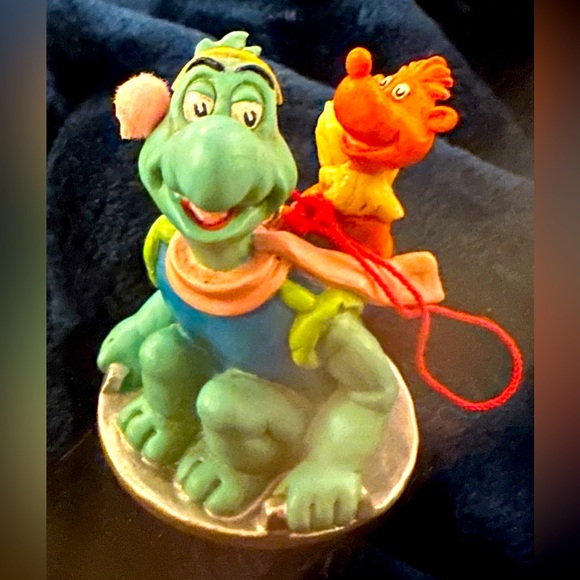 The Wubbulous World Of Dr Seuss 1998 Yertle The Turtle Christmas Ornament rare - Picture 1 of 5
